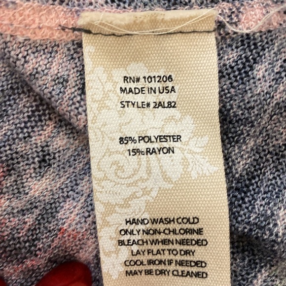 Soft Surroundings floral tunic - Picture 8 of 8